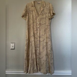 Madewell tan dress